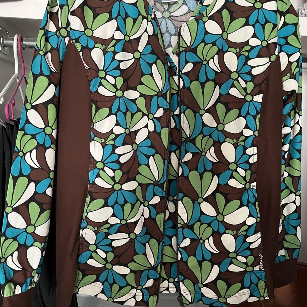 Cherokee 2XL scrub top and jacket…